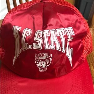 Vintage 80’s NC State Trucker Hat